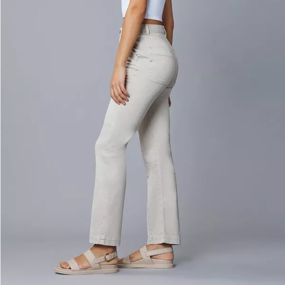 NWT DL1961 Emilie Straight Ultra High Rise Vintage 31” Lightweight Twill Pants